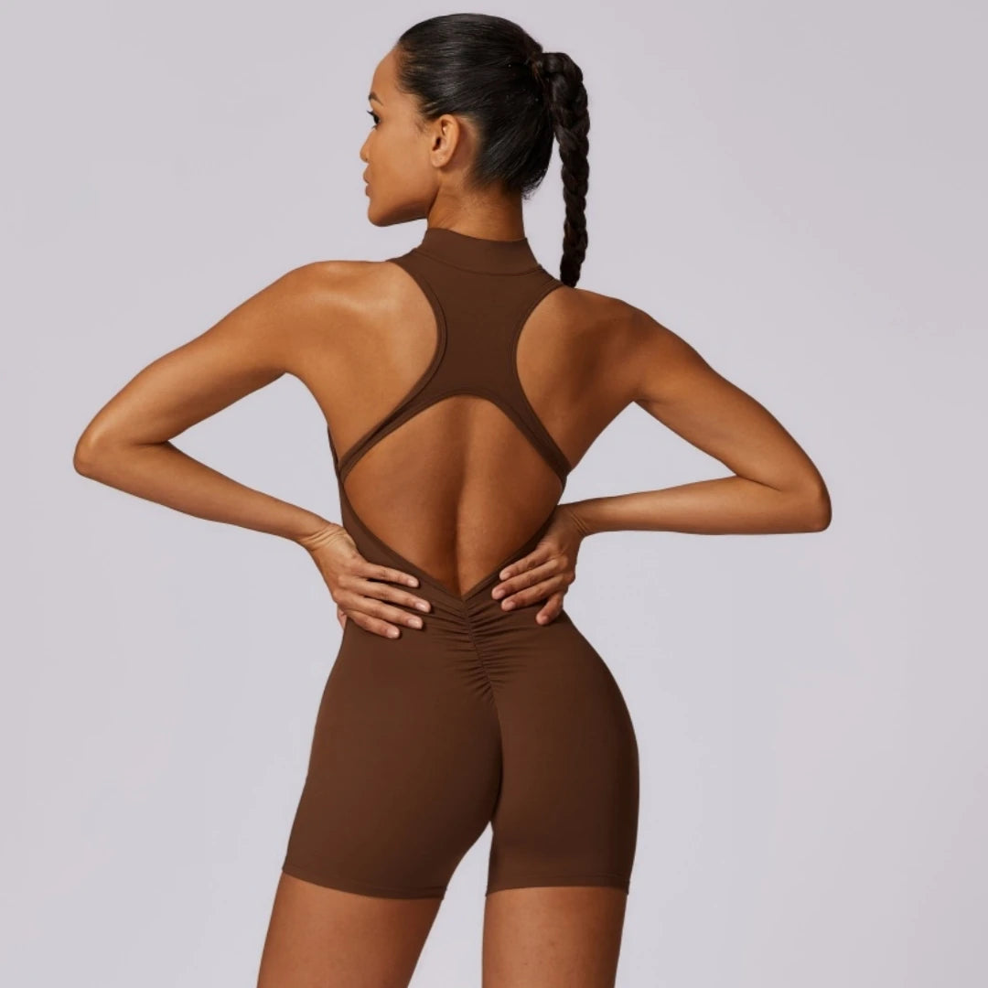 Soft Backless Women Sportswear
