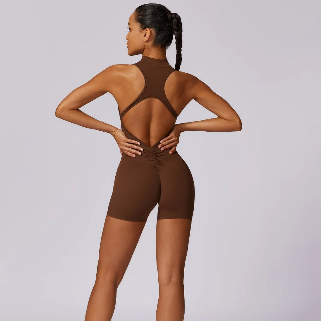 Soft Backless Women Sportswear